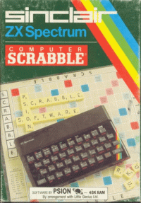 Computer Scrabble ZX Spectrum US box art